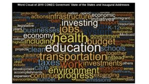 CONEG Governors Deliver Their Inaugural & State of the State Addresses